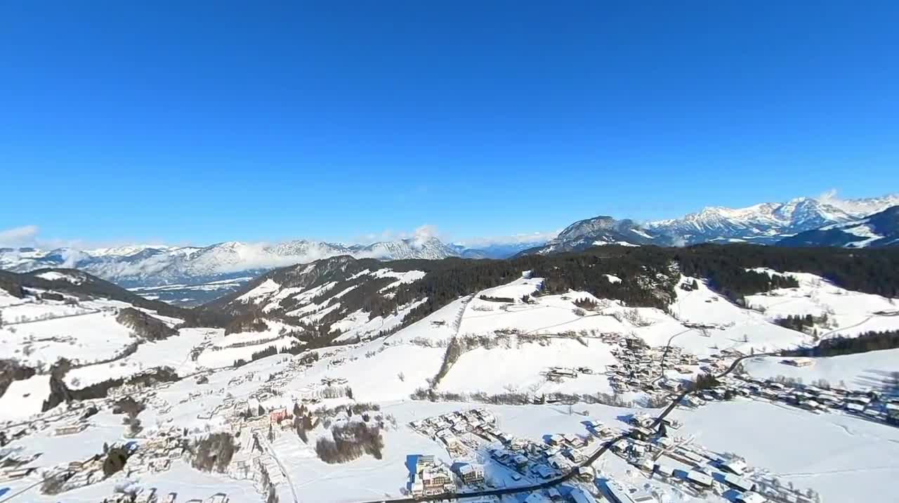 Flug vom Markbachjoch_Niederau 3D