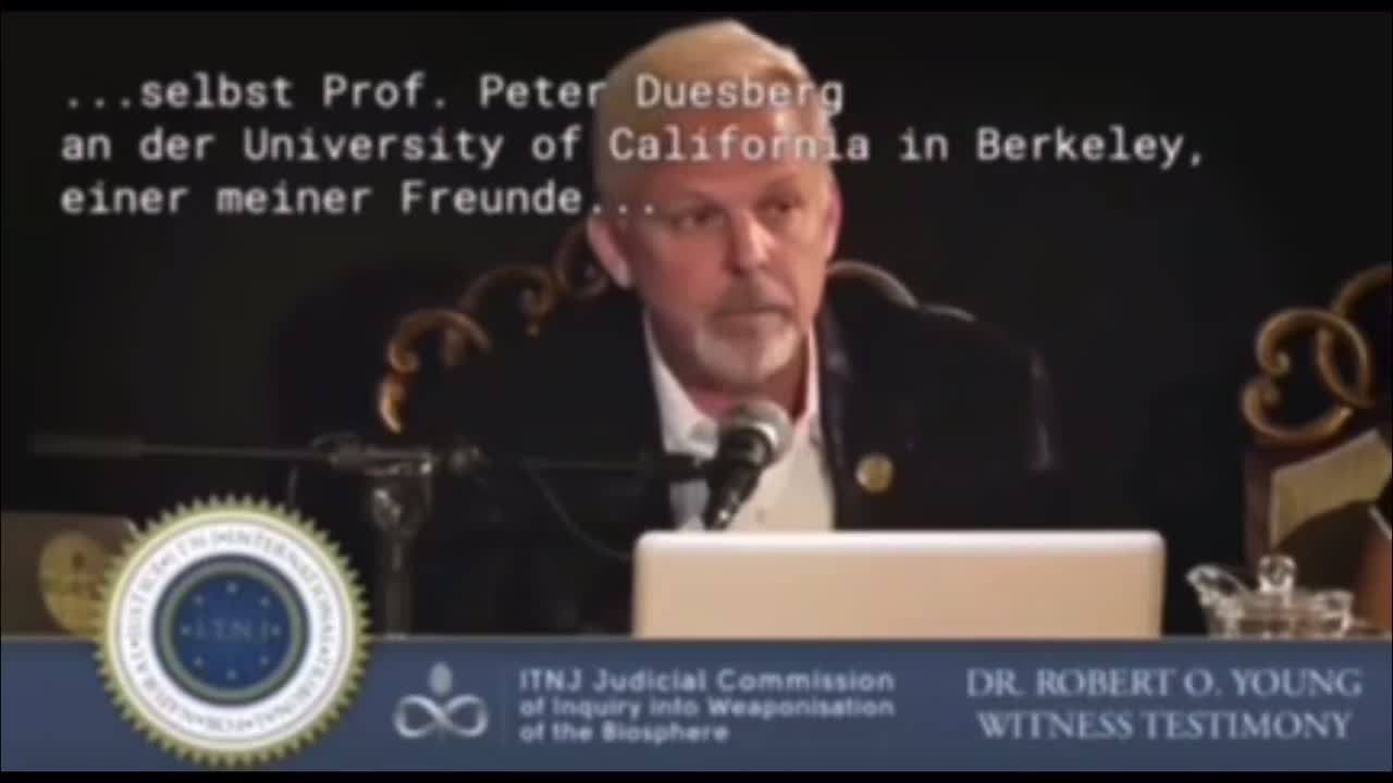 Dr Young testifying.