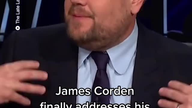 James Corden finally addresses his restaurant scandal