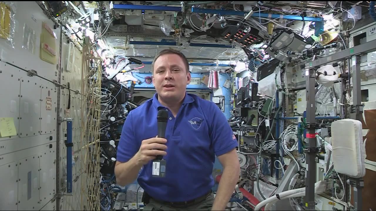 Space Station Crew Member Discusses Life in Space with Denver Media