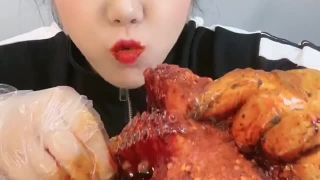 ASMR eating Spicy Seafood 🔥🔥🔥