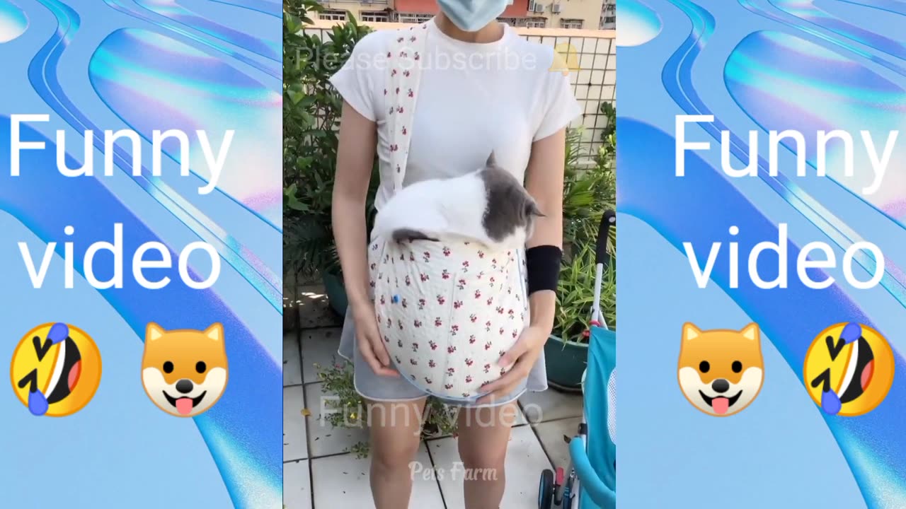 Funny Animals 2024 😂 !! Try not to laugh challenge 🤣 !! #funny #viral #ruble