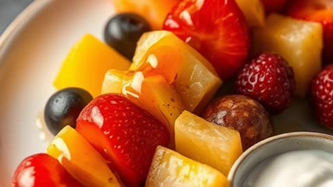 Easy Fruit Kebabs: A Rainbow on a Stick!