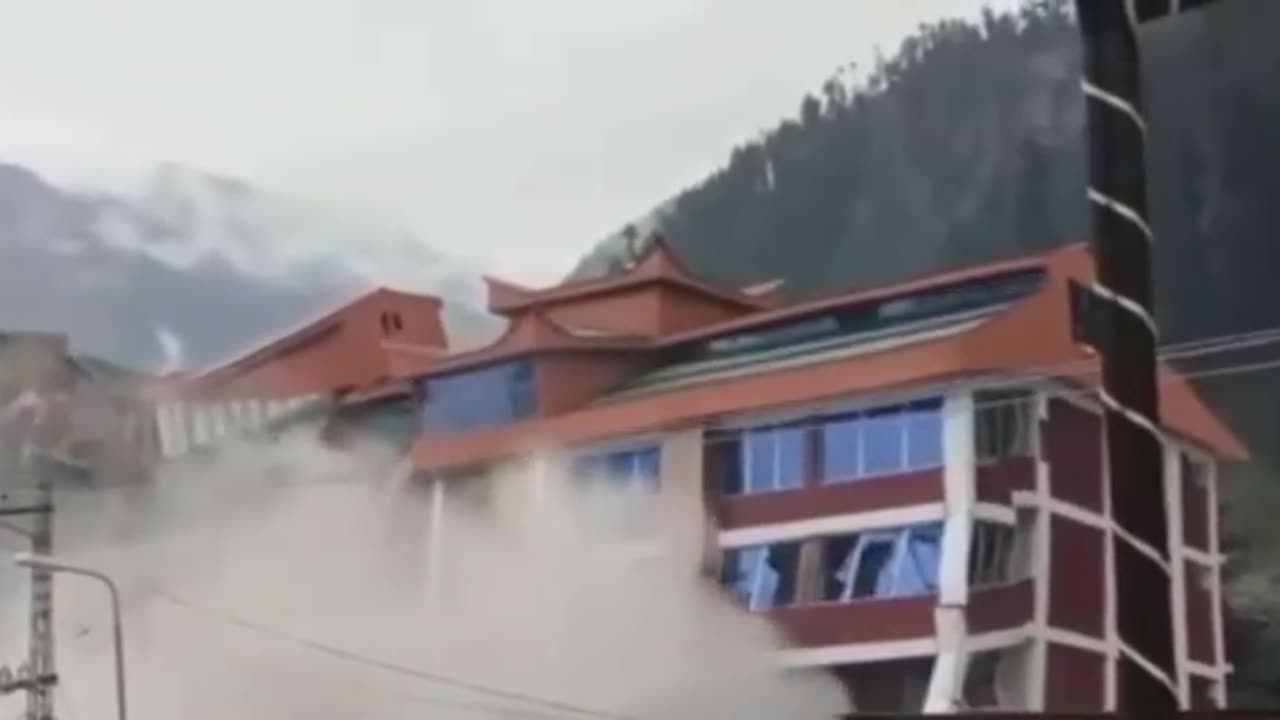 Hotel collapse in kalam