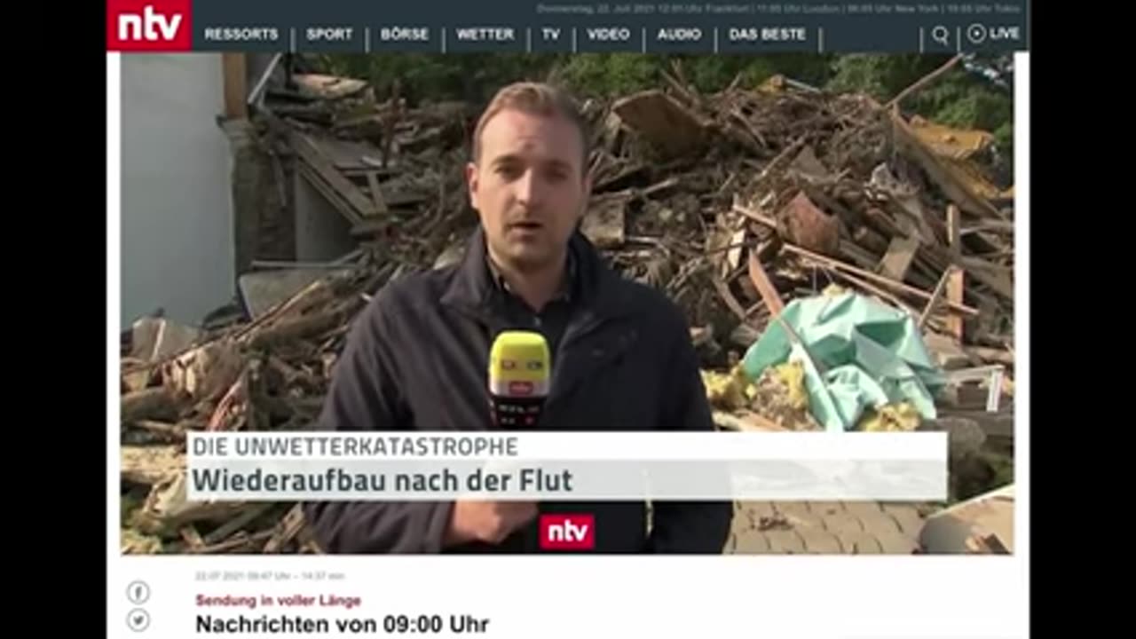 Tote Kinder im Ahrtal-NTV Bericht 2021!!