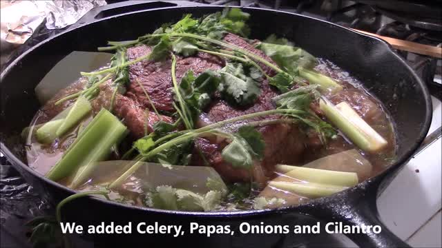 Pot Roast in cast iron -video recipe