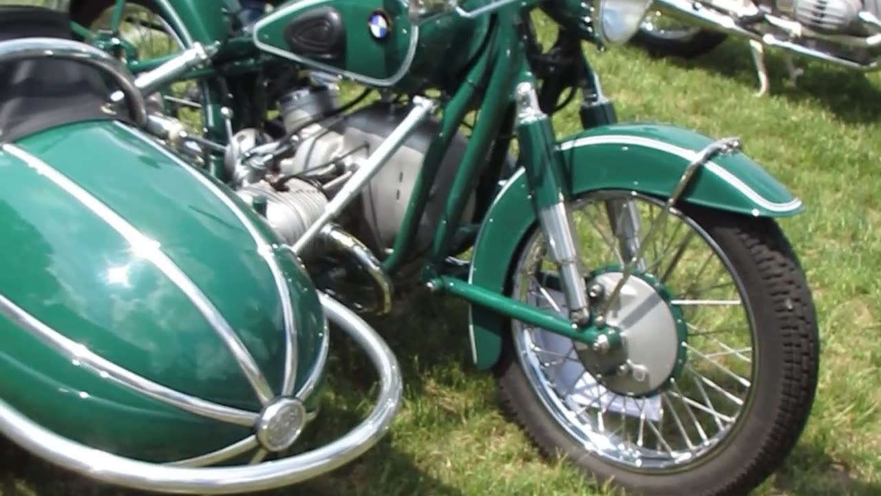 1953 BMW R67 with Sidecar