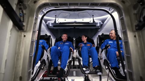 NASA's spaceX Crew-7 Mission to the Space Station.