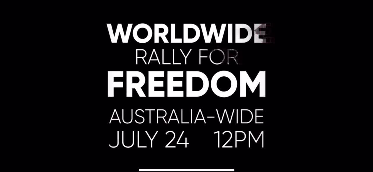 We Are On Our Own To Stop The Genocide - World Wide Freedom Rally July 24th