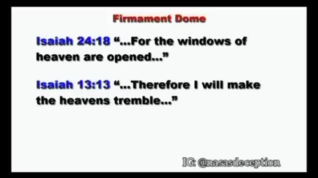 Bible Verses that Prove a Stationary FLAT EARTH (Must See)