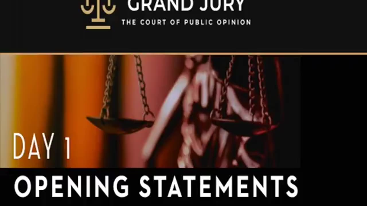 DAY 1 Grand Jury Model Proceding Corona Investigative Committee Opening Statements