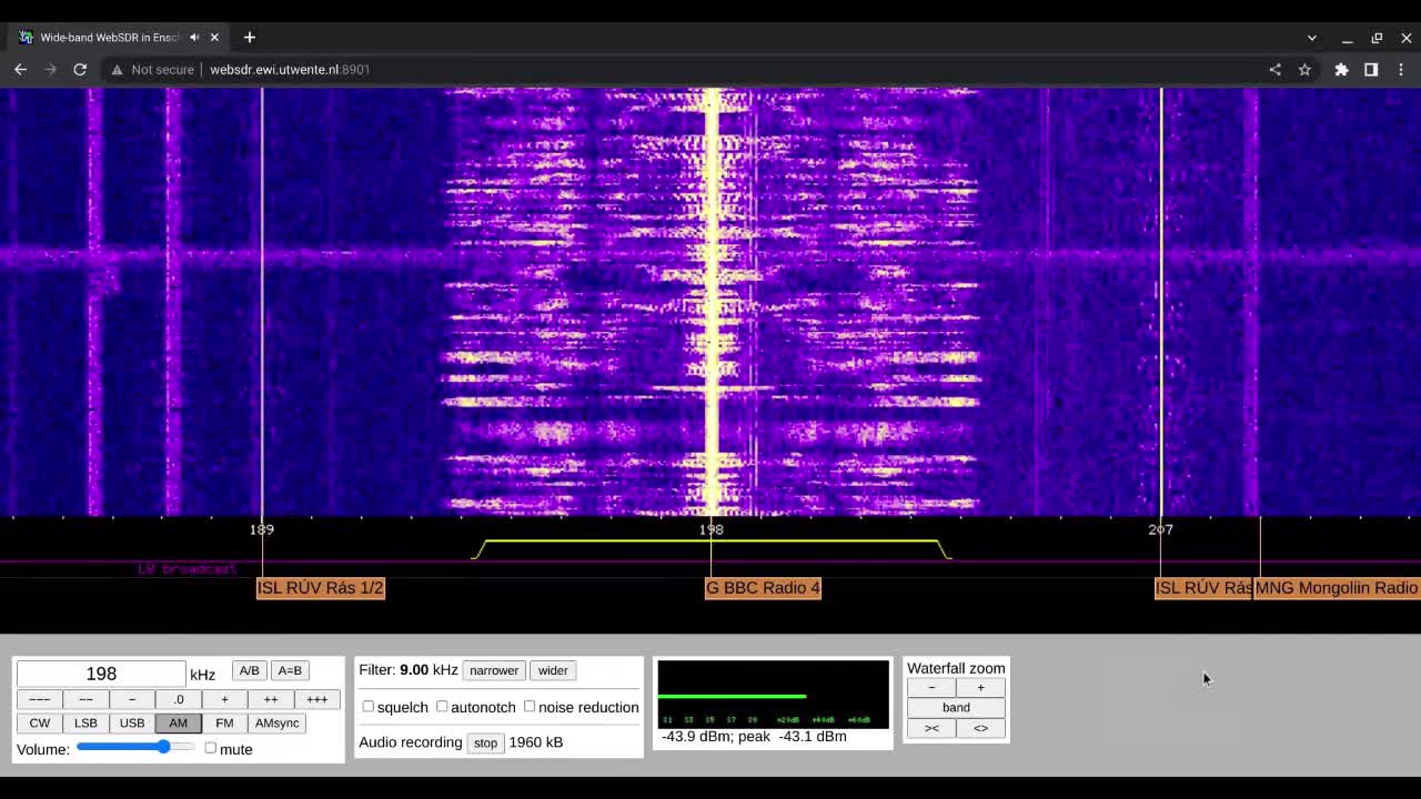 BBC Radio 4 - The Shipping Forecast 11/12/2022 1200 GMT 198kHz