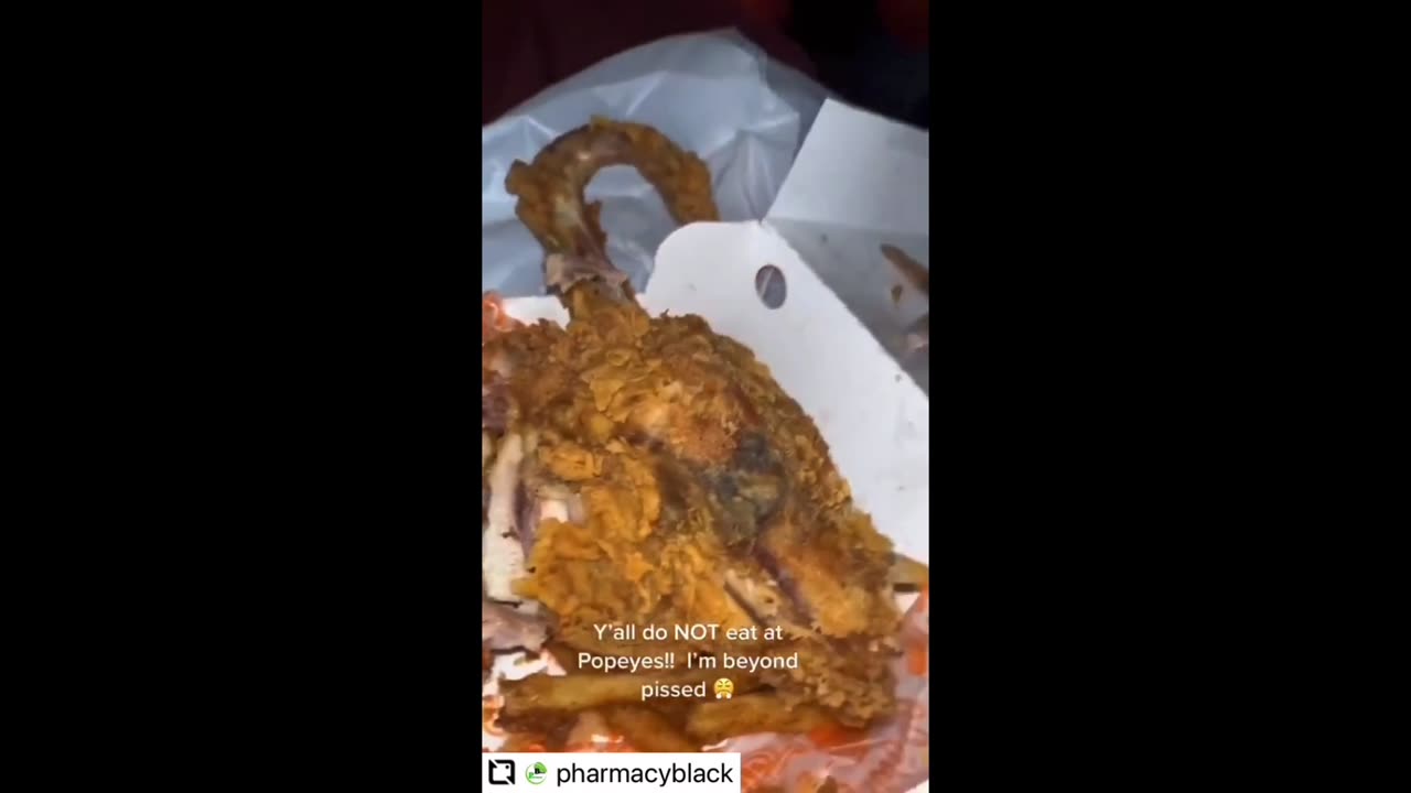 Proof of Abominable foods!…🚨🍔🤢🤮