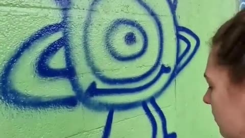 SPECIAL DISNEY 2 ✨ Guess Who is it by Oupa ! Tuvoi 😅 #funny #viral #graffiti #trending