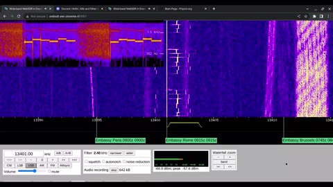 X06 154263 Moscow To Rome 5th Alert 21/02/2023 1007 UTC 13401kHz