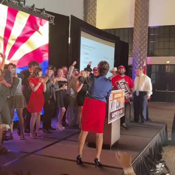 The Moment Kari Lake Took the Lead in Arizona
