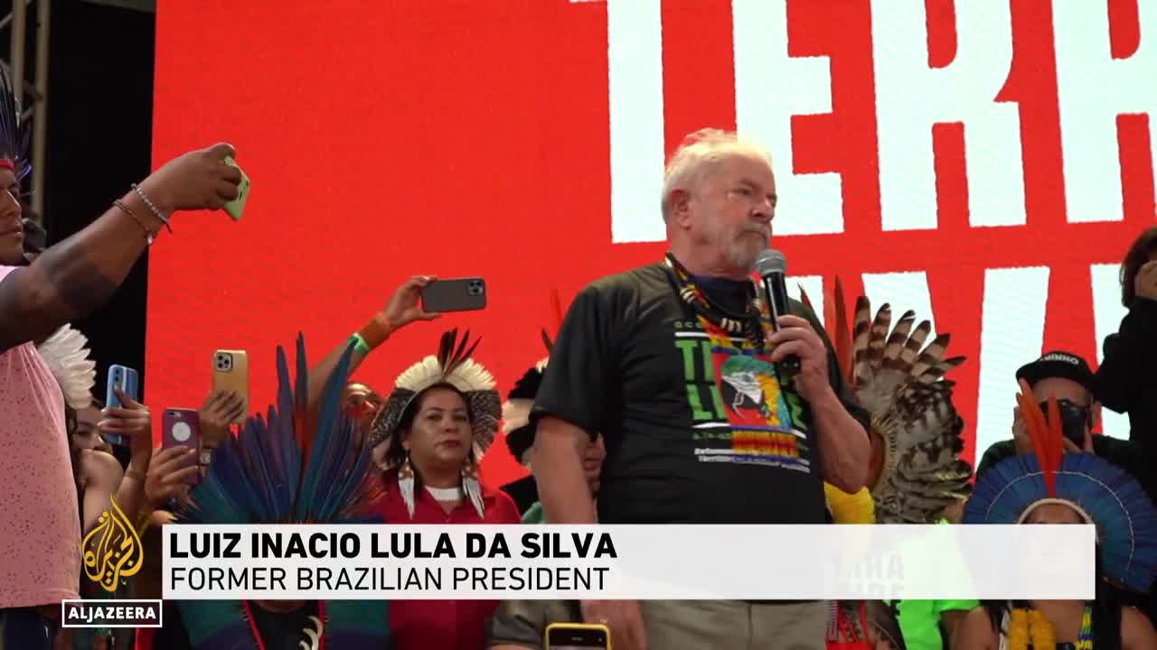 Brazil’s Lula launching presidential bid to unseat Bolsonaro