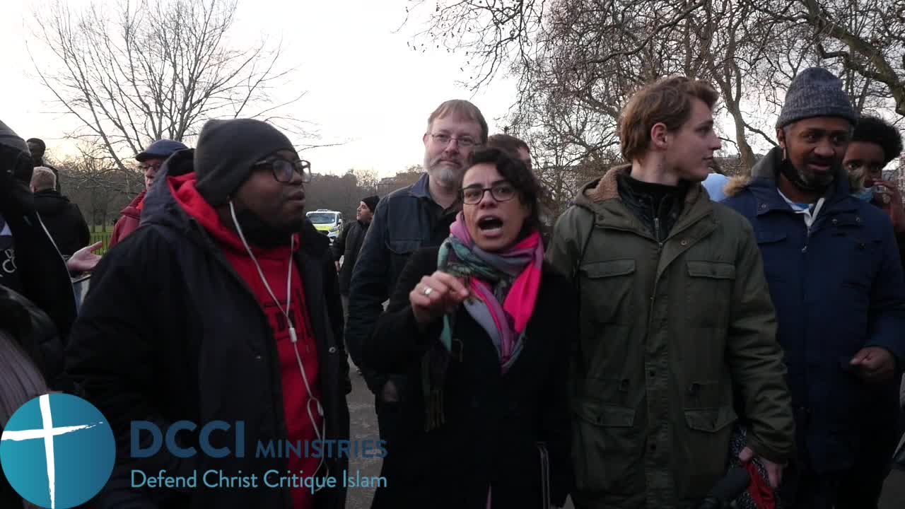 Muslim refuses to read the word of Allah | Speakers Corner.