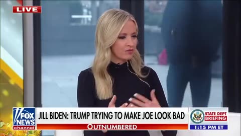 Jill Biden goes after Trump- 'Trying to make Joe look bad'