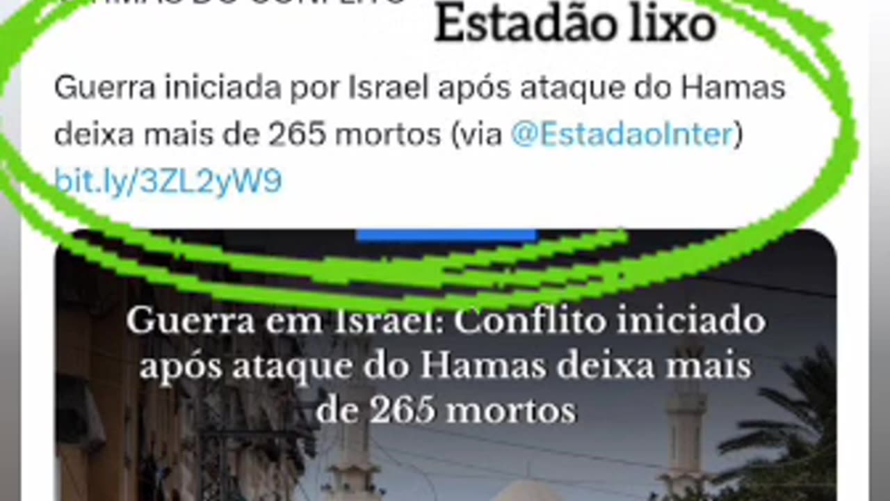 MÍDIA LIXOS ESTADÃO E FOLHA PREGA O TERRORISMO DEFENDEM TERRORISTAS E INVERTE O ATAQUES.