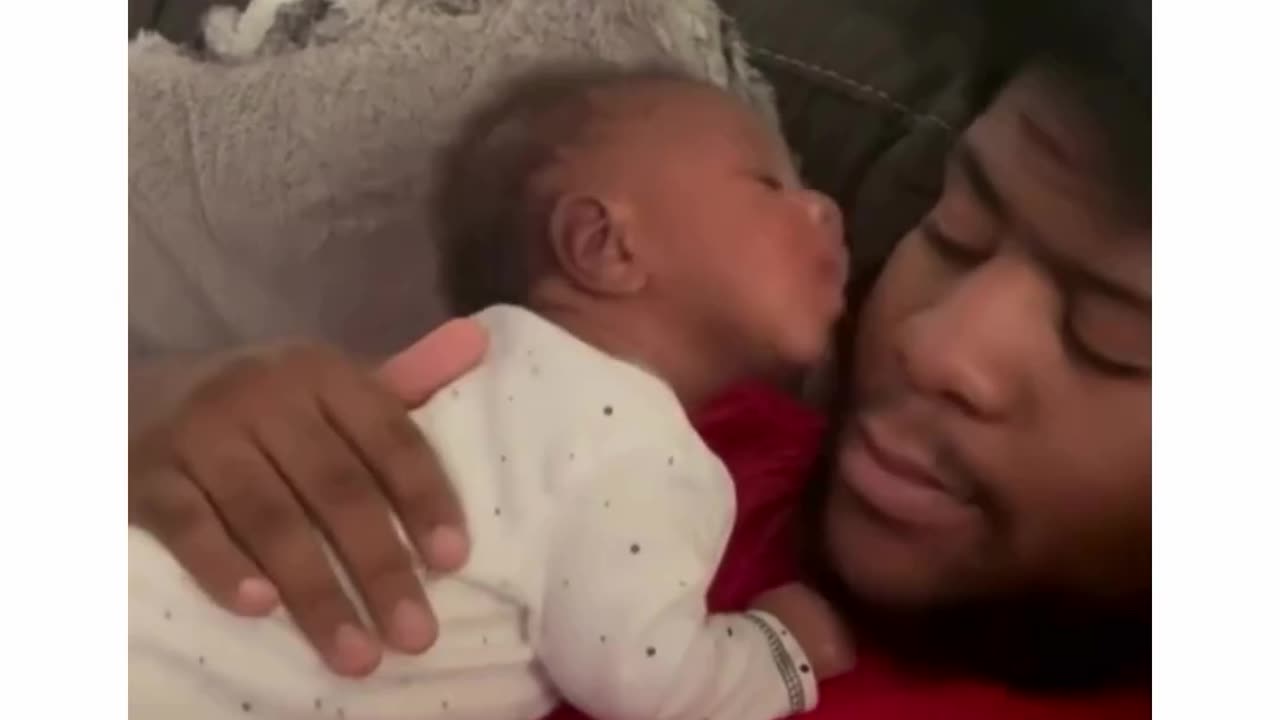 Dad shares Beautiful Moment with son