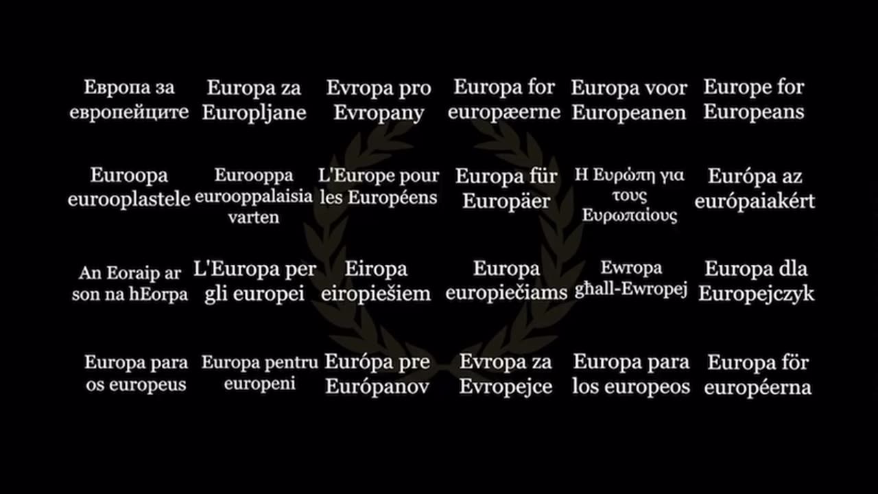 Europe for the Europeans !