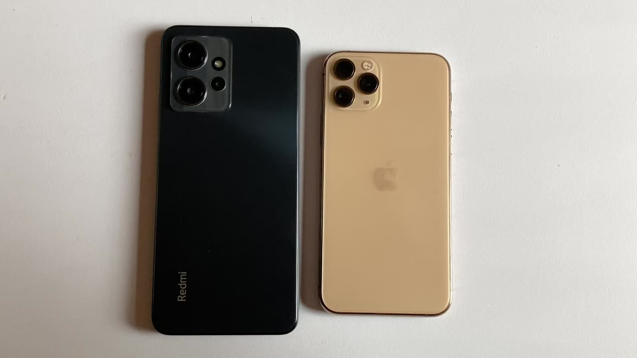 Redmi Note 12 vs iPhone 11 Pro Speed Test