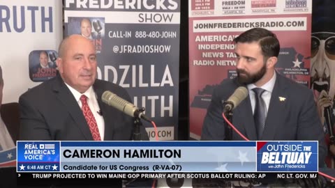 Cameron Hamilton Busts Through In VA-07