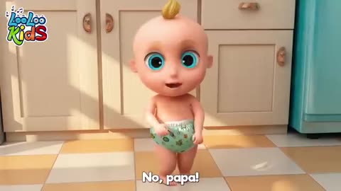 Johny johny yes papa + wheels on the bus - the best song for children