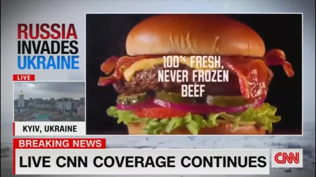 EMBARRASSING! CNN Plays Applebee's Ad at the WORST TIME