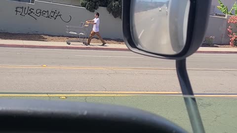 Shopping cart race