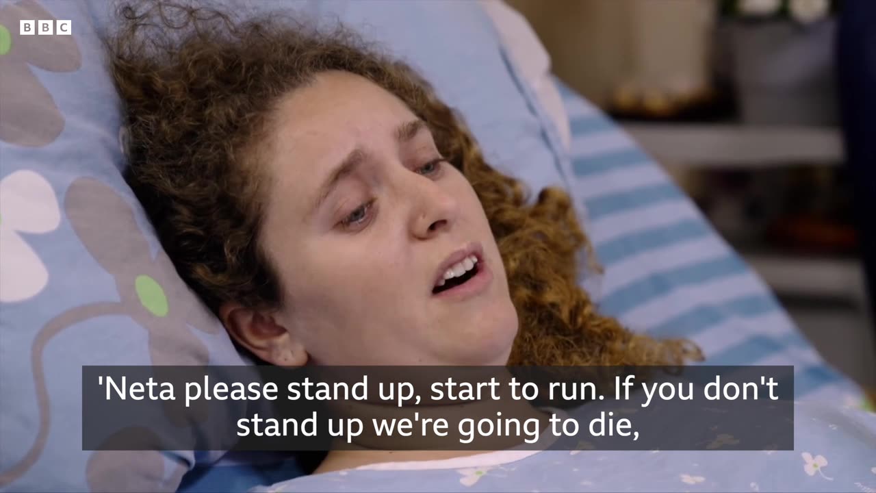 Kibbutz massacre survivor describes attack by Hamas gunmen