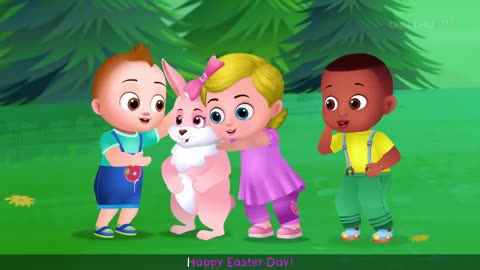 Easter bunny song/Sunday bunnies cartoon characters