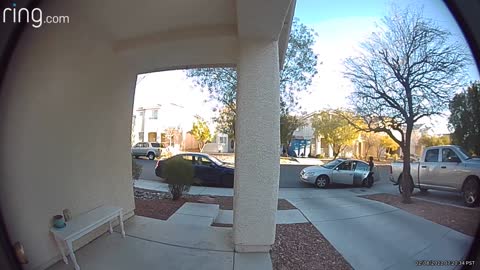 Brazen Apparent Theft Caught on Doorbell Camera