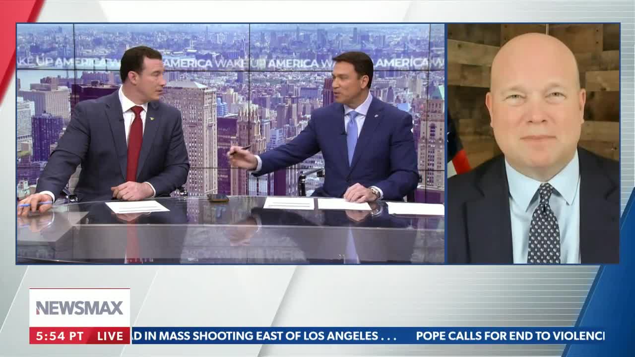 Matt Whitaker on Wake Up America 01.22.2023