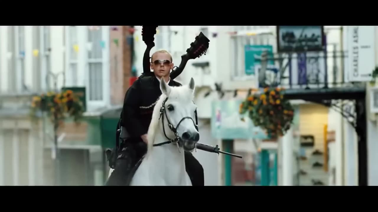 HOT FUZZ "Final Shootout" Clip (2007) Edgar Wright