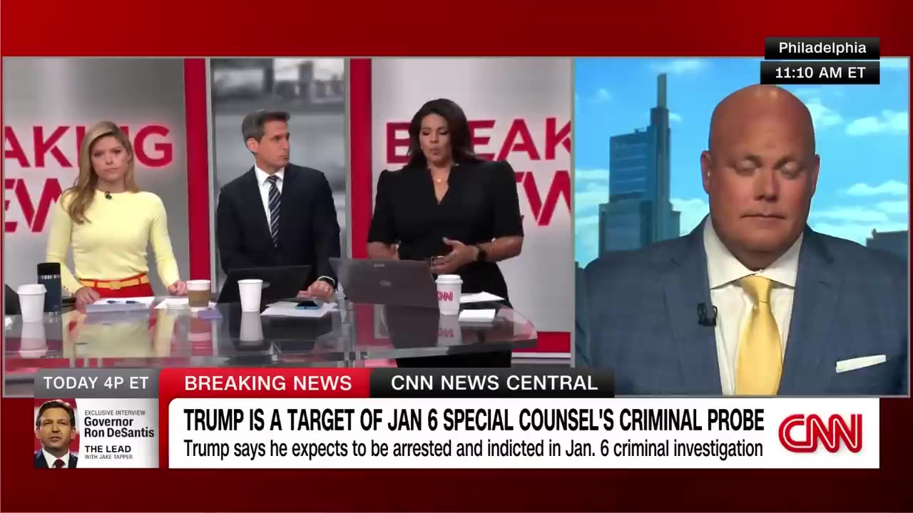 Ex-Trump lawyer reacts to Trump saying he is probe target