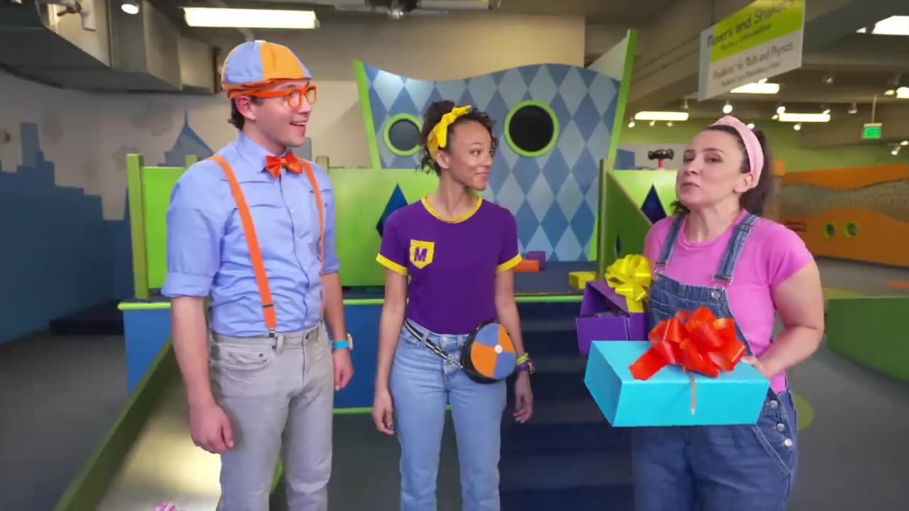 Blippi _ Ms Rachel Learn Vehicles - Wheels on the Bus - Videos for Kids )