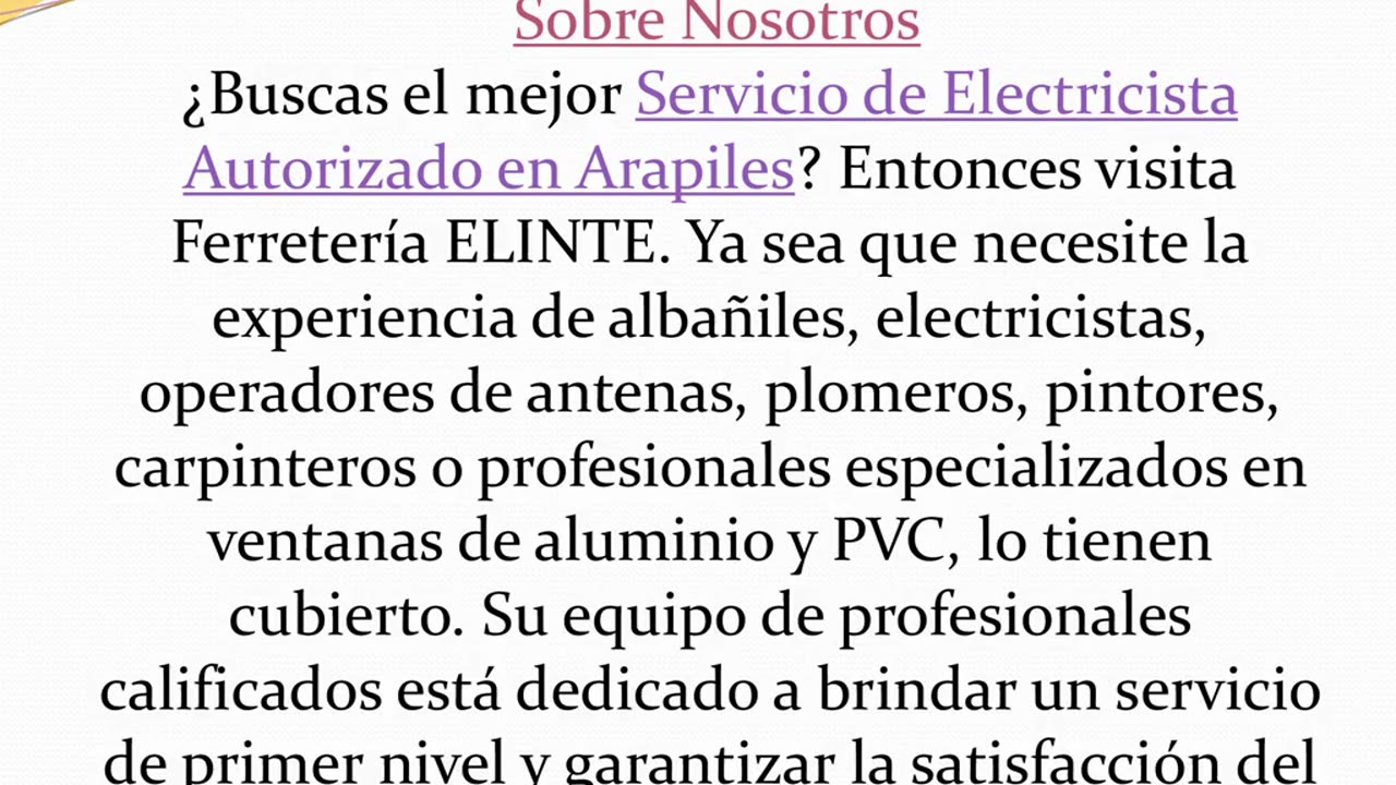 Consigue el mejor Servicio de Electricista Autorizado en Arapiles