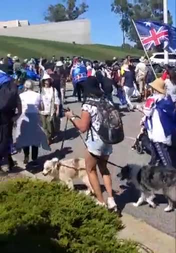INCREDIBLE! There are HUGE numbers of Aussies headed to Parliament House in Canberra right now!