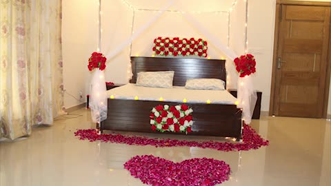 room decoret jmf flover har phol hai.gulab.motia.guledaood.jasmine