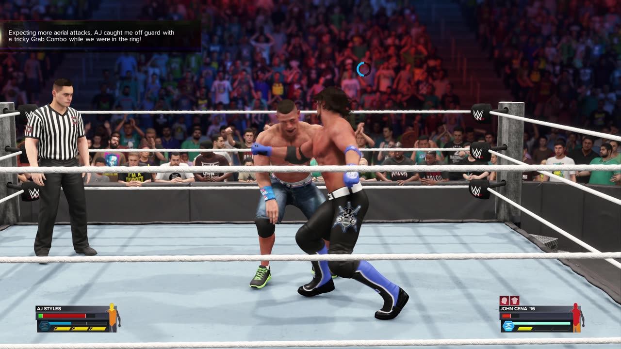 #WWE #summerslam2016 #JonCena vs #AJStyles #WWE2K23Showcase #fyp #foryou