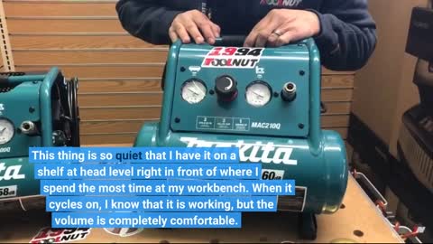 Makita MAC210Q Quiet Series 1 HP -Overview