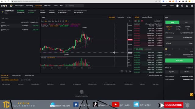 T317 Lại là LUNA - Sàn Bybit và Binance lệch nhau 1000 lần - Hết giấy mực1