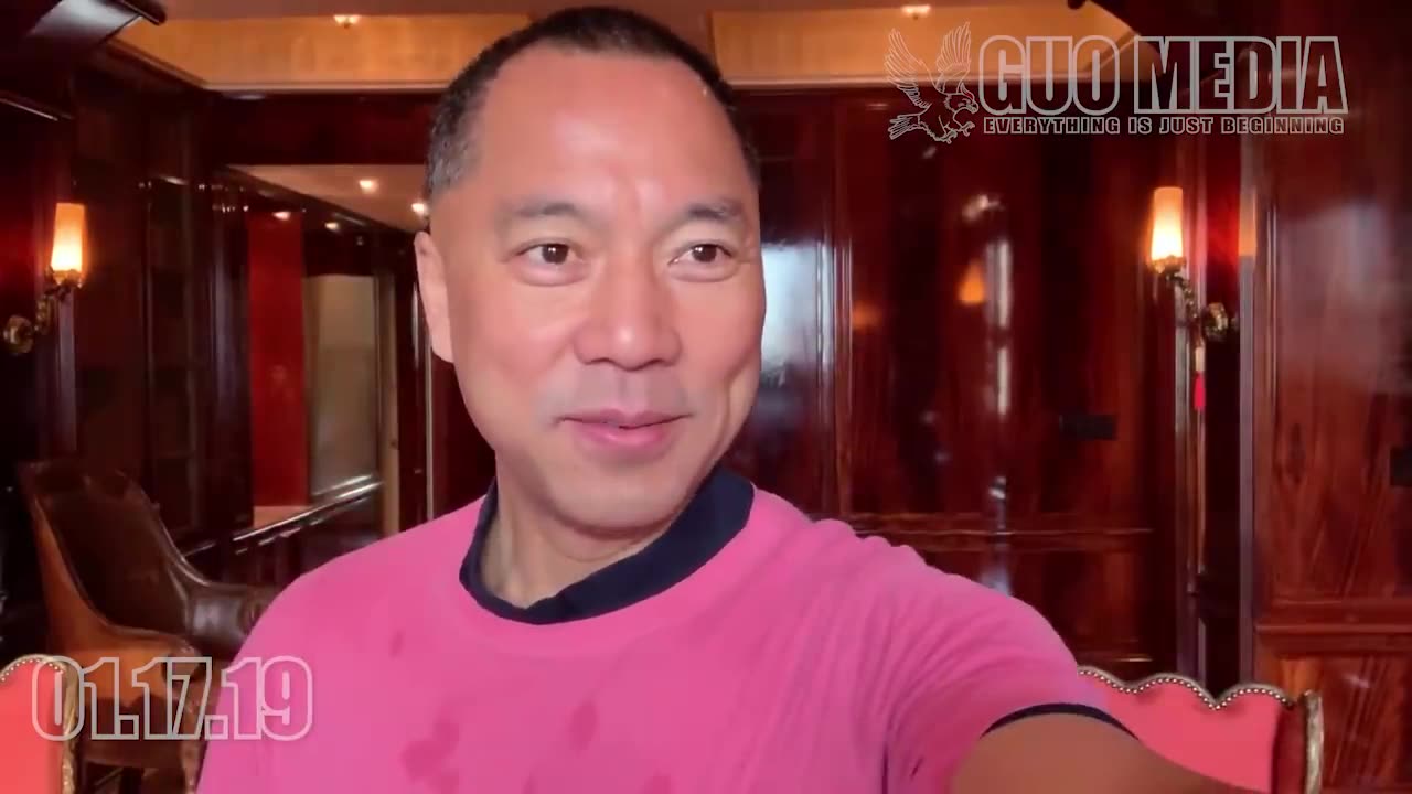 20190117文贵先生视频：尊敬的战友们好，你们健身了吗！文贵向你们报告出席华盛顿一系列的活动和几个重大的采访