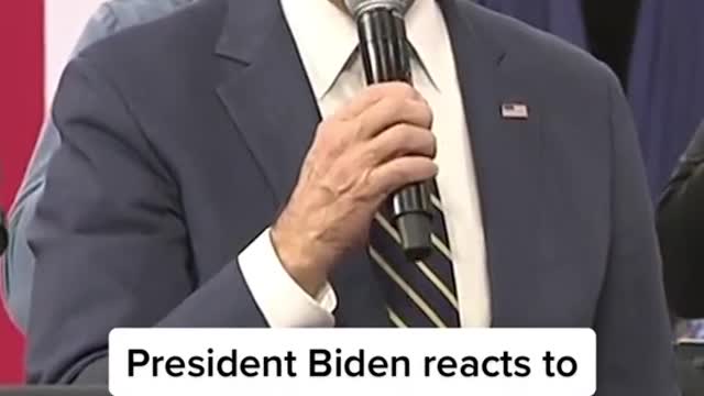 President Biden reacts to USMNT win over Iran in the World CupUSA!