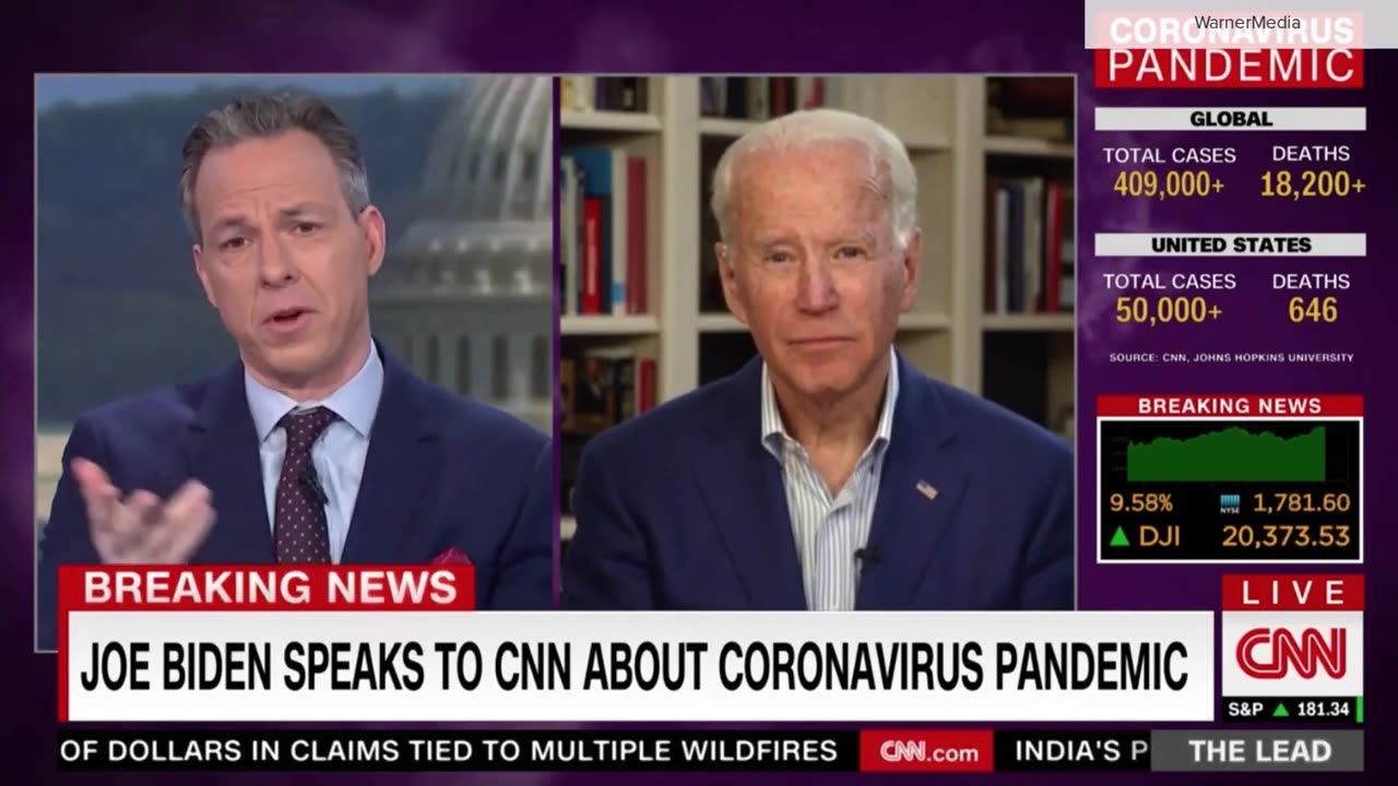 Joe Biden in his element