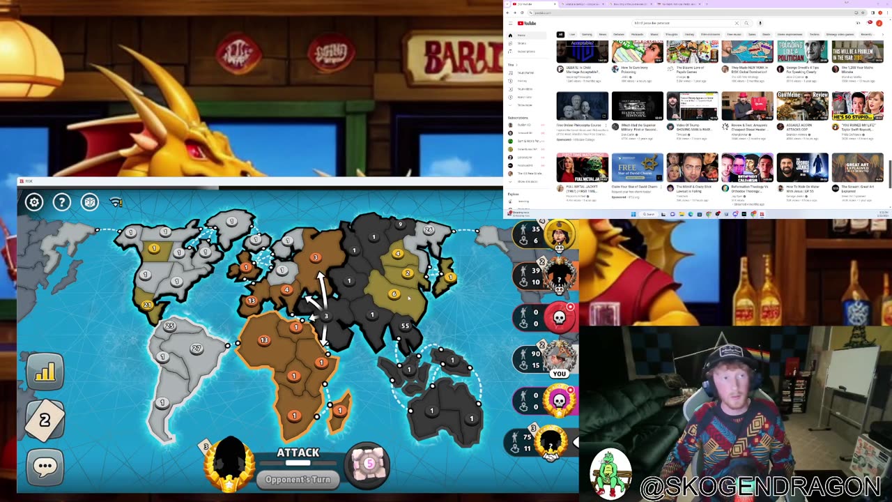 👌Based Stream👌|Just Chillin' Playing Risk & Going Over The News