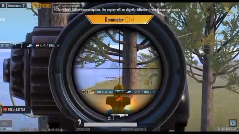 Mg3 gun with 6x pubg video