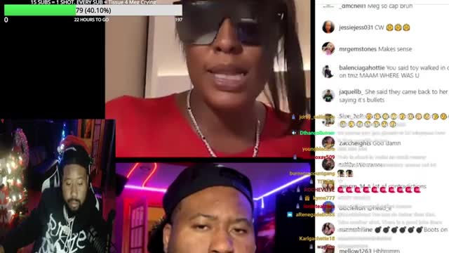 Day 2! Akademiks goes Live with Milagro and speaks on Megan Thee Stallion's Testimony on trial day 2